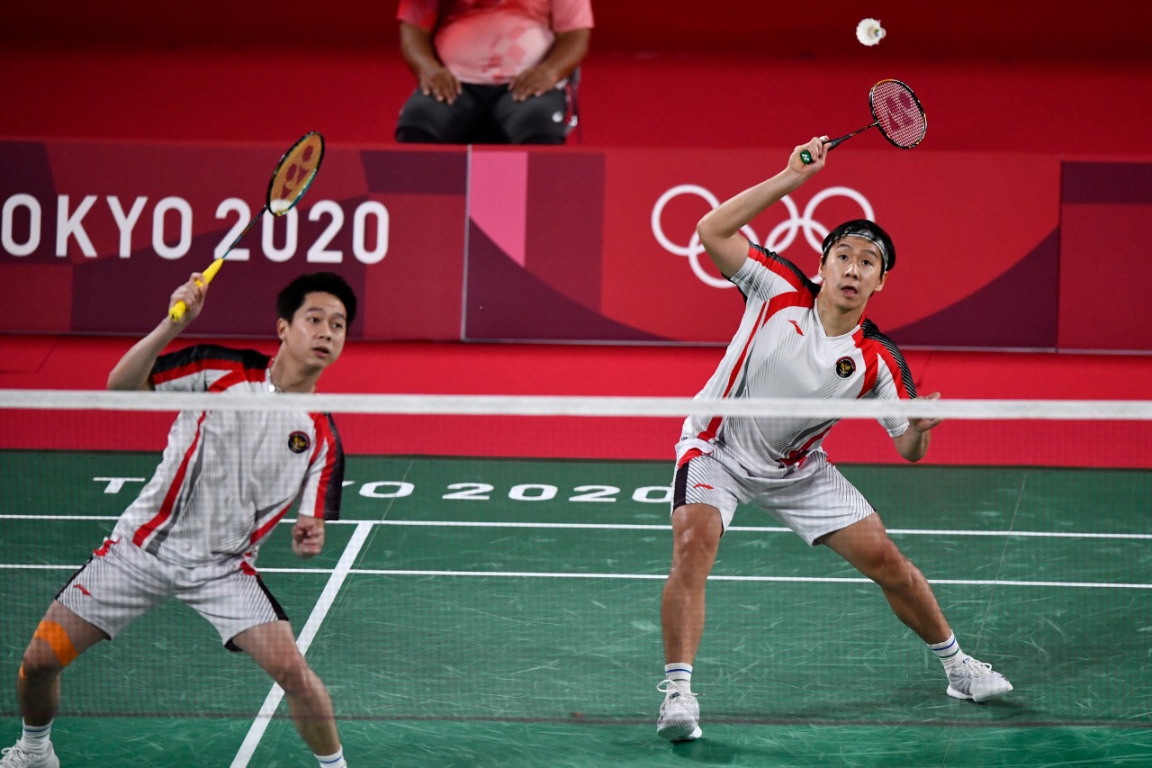 Olimpiade Tokyo 2020: Kevin/Marcus Keok di Perempatfinal