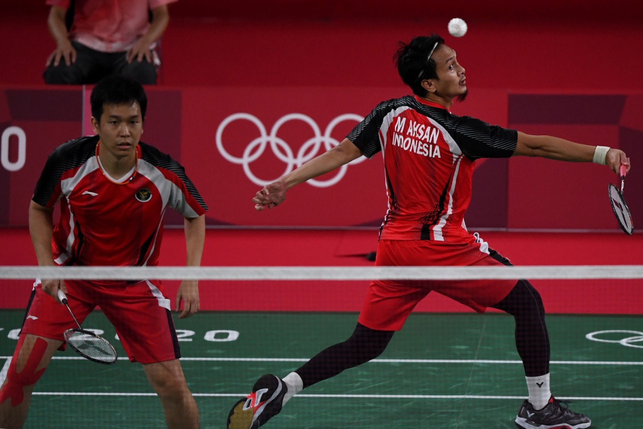 Olimpiade Tokyo 2020: Mantap, Ahsan/Hendra ke Semifinal!