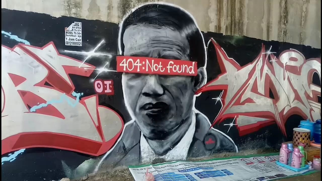 Viral Mural 'Jokowi 404 Not Found' di Tangerang, Berikut Faktanya!
