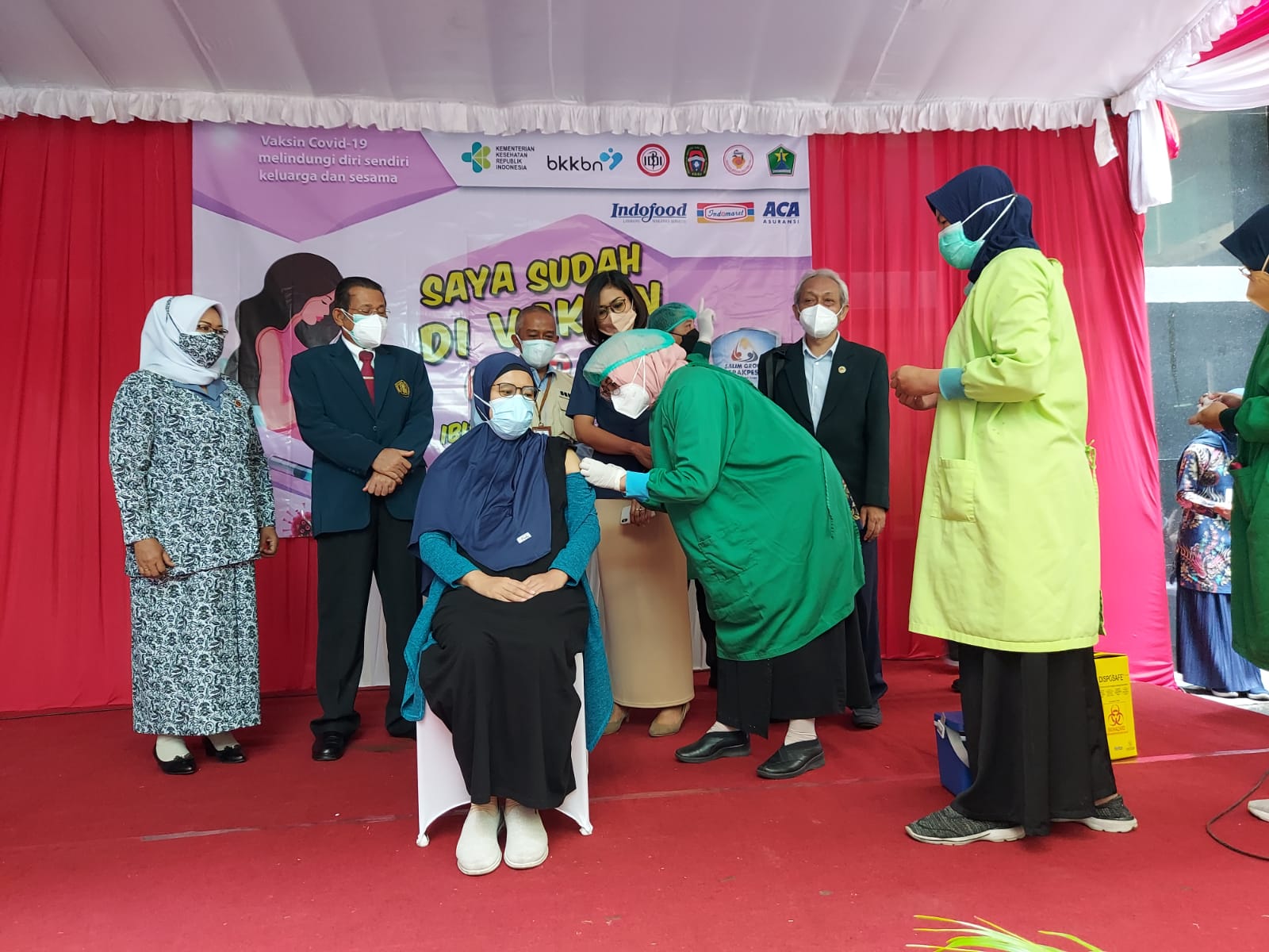 60 Ibu Hamil Ikut Vaksinasi di RS UB Malang Hari Ini