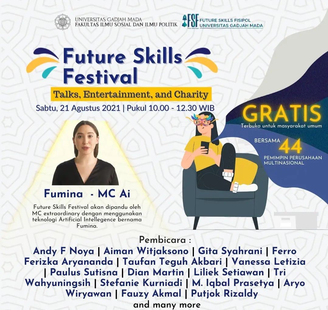 Yuk, 'Curi' Ilmu Kreatif dan Bisnis dari Urbanasia di Future Skill UGM
