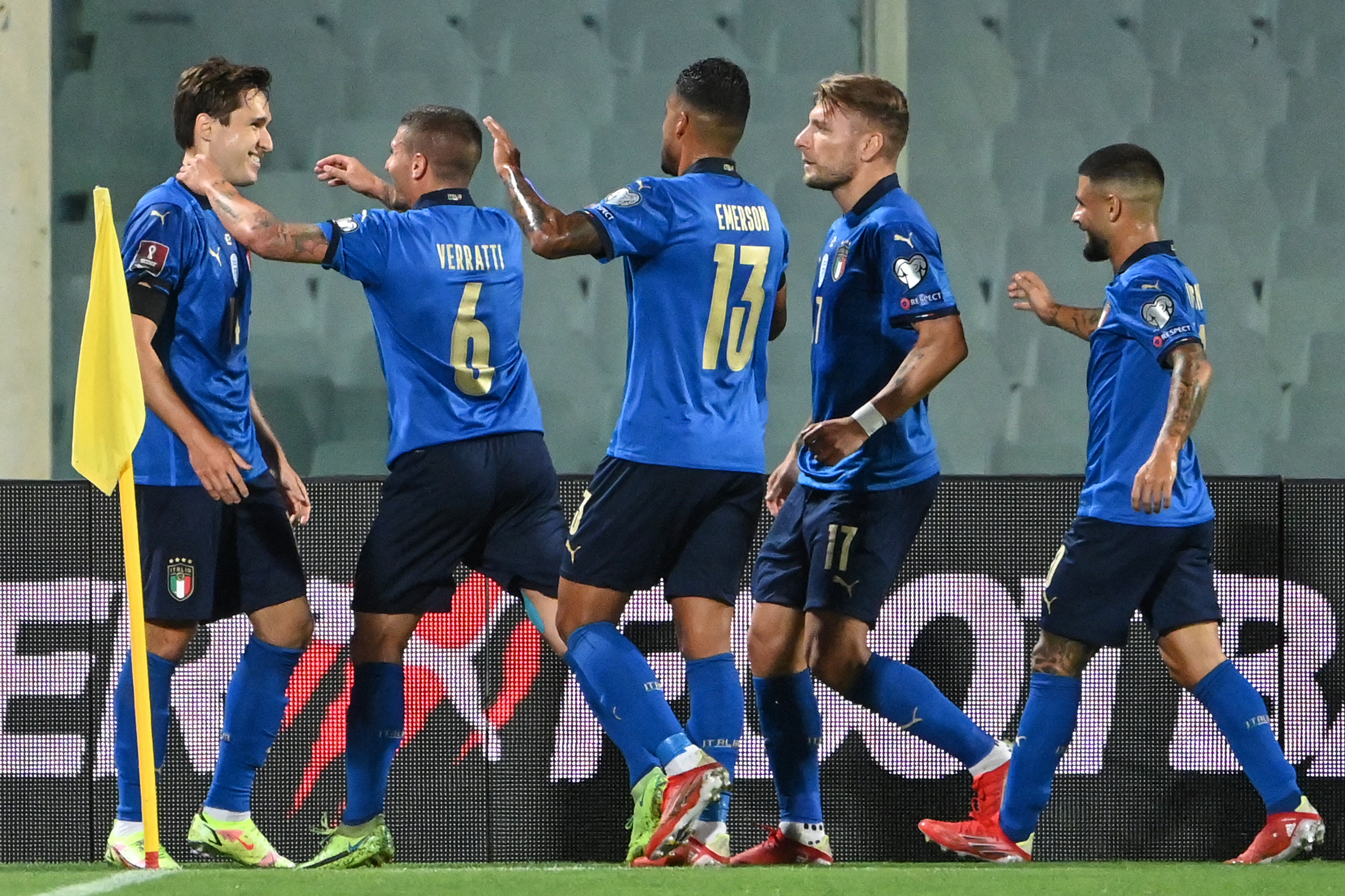 Italia Belum Terkalahkan, Samai Rekor Brasil dan Spanyol