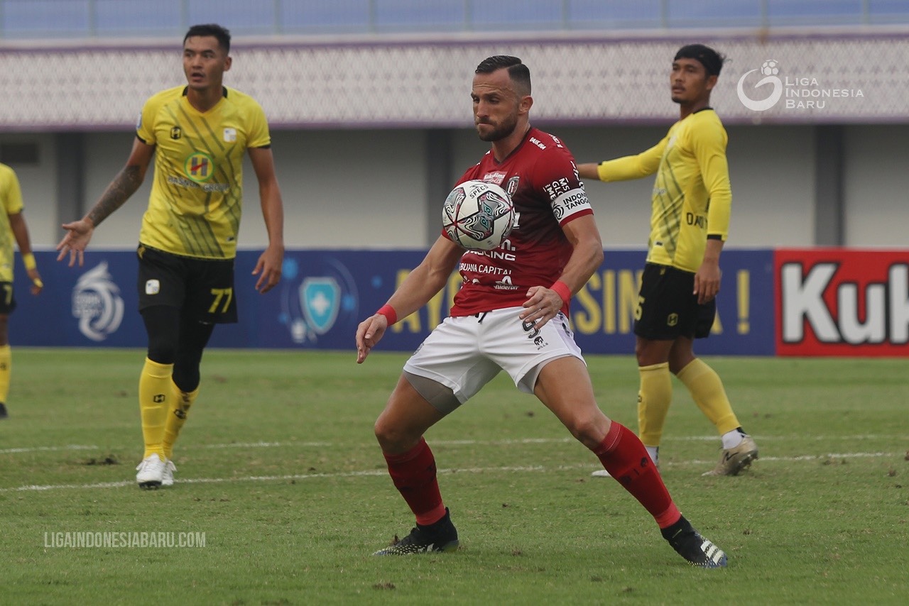Hasil BRI Liga 1 2021: Bali United Tekuk Barito, Persiraja Menang Dramatis