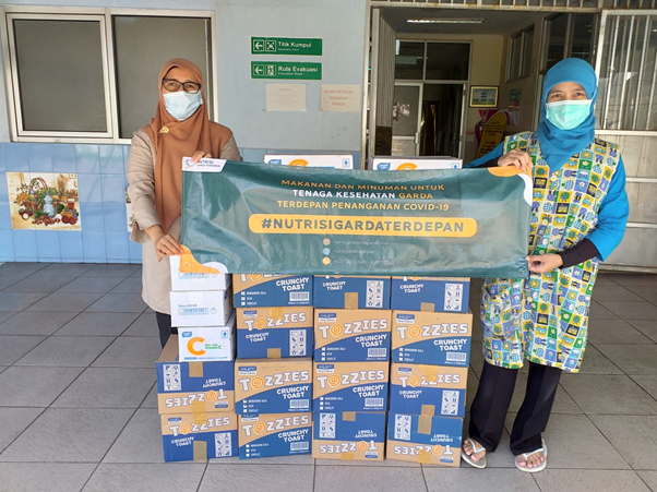 Perangi Pandemi, NGT Salurkan Paket Nutrisi untuk Tenaga Kesehatan