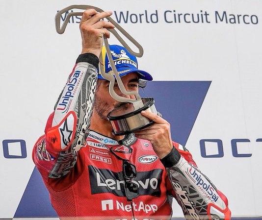 MotoGP San Marino: Bagnaia Menang Lagi, Quartararo Harus Waspada