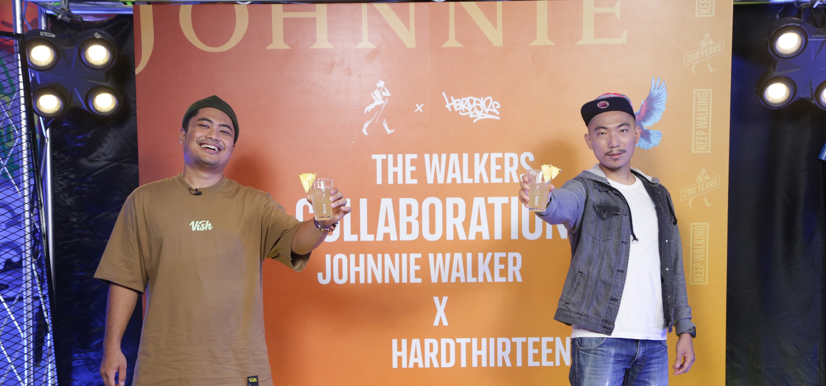 Johnnie Walker x Hardthirteen Kolab Bareng untuk Edisi Terbaru The Walkers