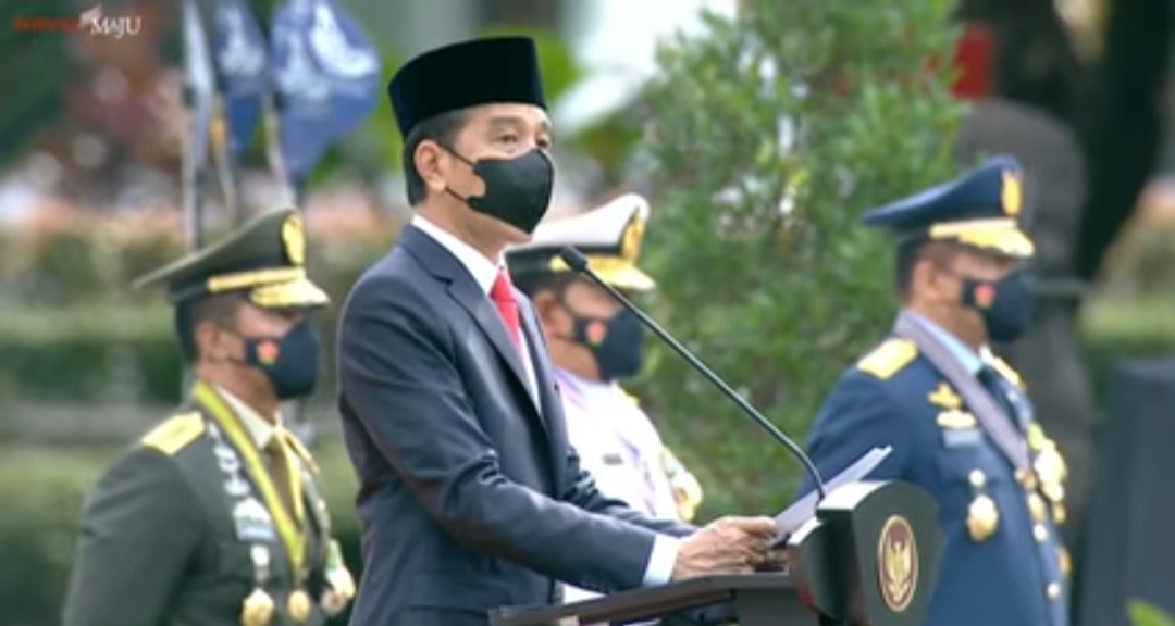 Jokowi di HUT TNI: Singgung Transformasi Pertahanan Indonesia