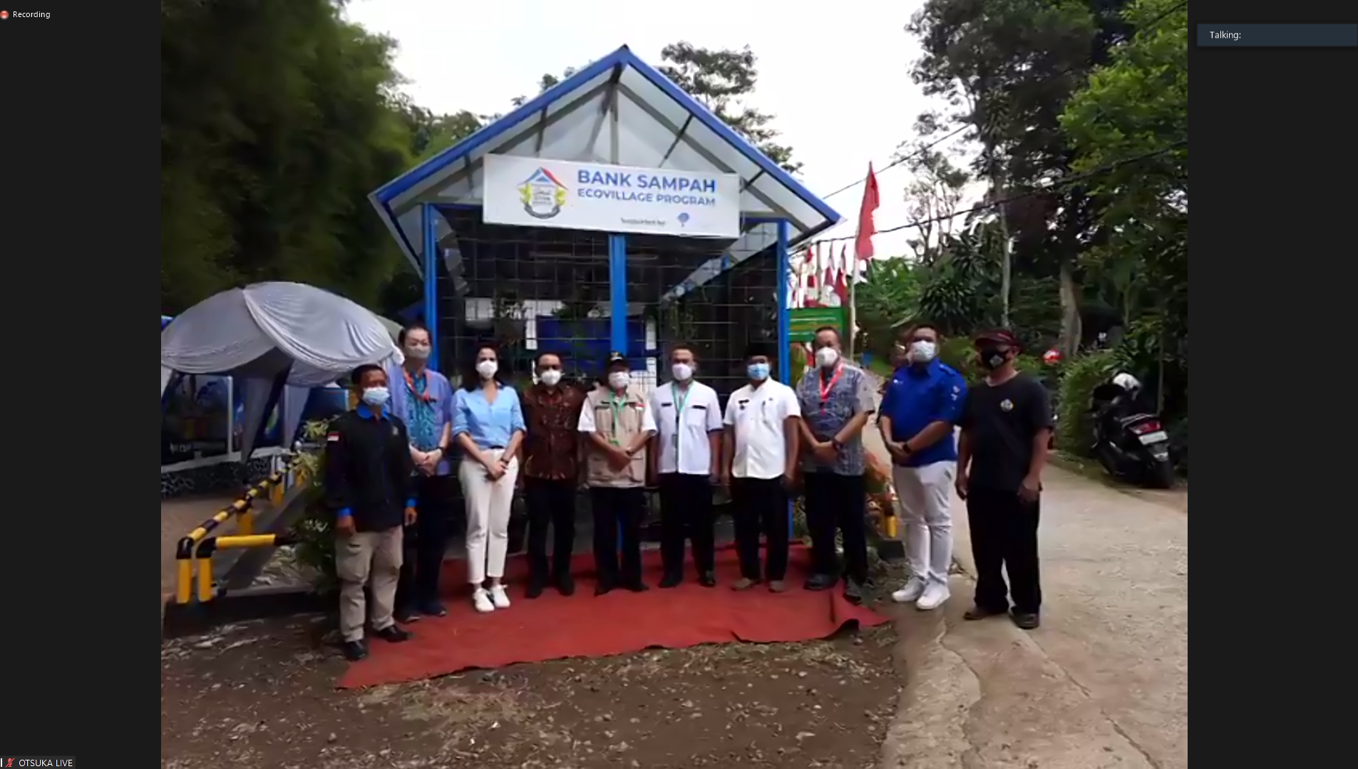 Program Otsuka Ecovillage: Dorong Masyarakat agar Peduli Sampah