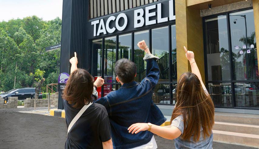 Buka Gerai Kedua, Taco Bell Hadirkan Drive Thru dan Area Outdoor
