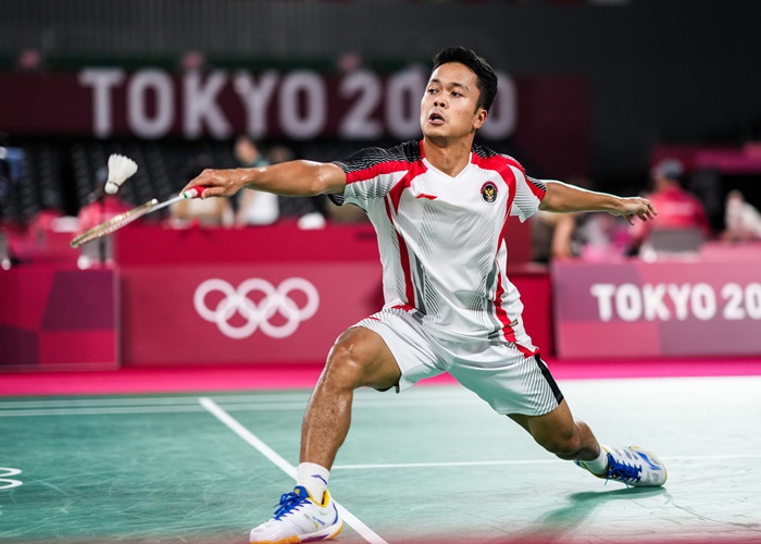 Tumbangkan Shi Yuqi, Anthony Ginting Melaju ke Perempat Final BWF 2022
