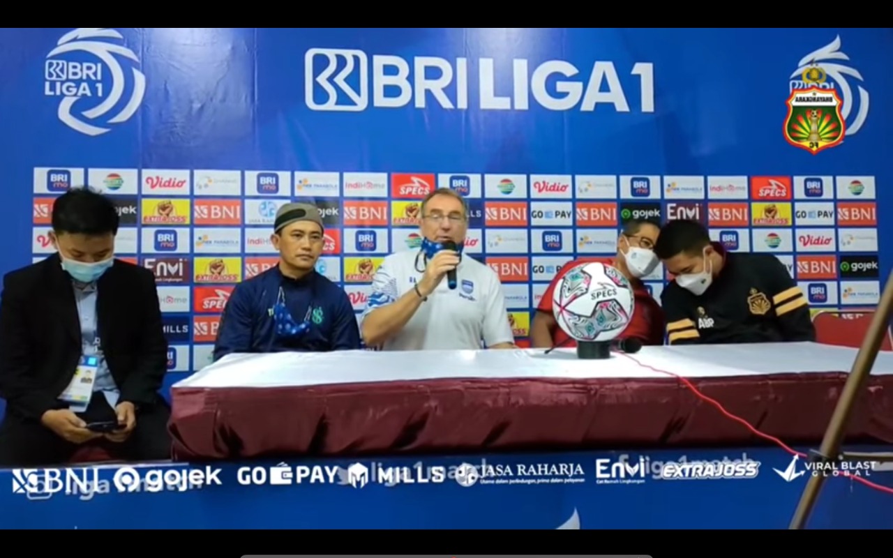 Viral Insiden Ludah di Bhayangkara FC Vs Persib, Ini Klarifikasi Tim
