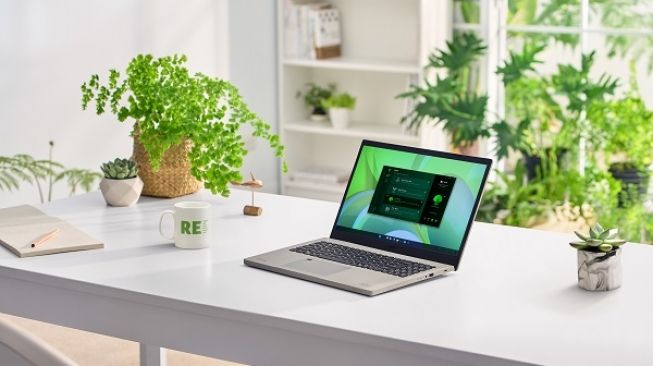 Acer Indonesia Rilis Laptop dari Plastik Daur Ulang, Segini Harganya!