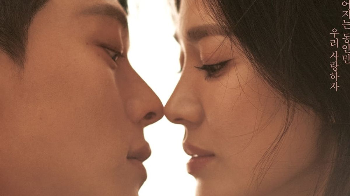 Romansa Jang Ki Yong dan Song Hye Kyo di Poster 'Now We Are Breaking Up '