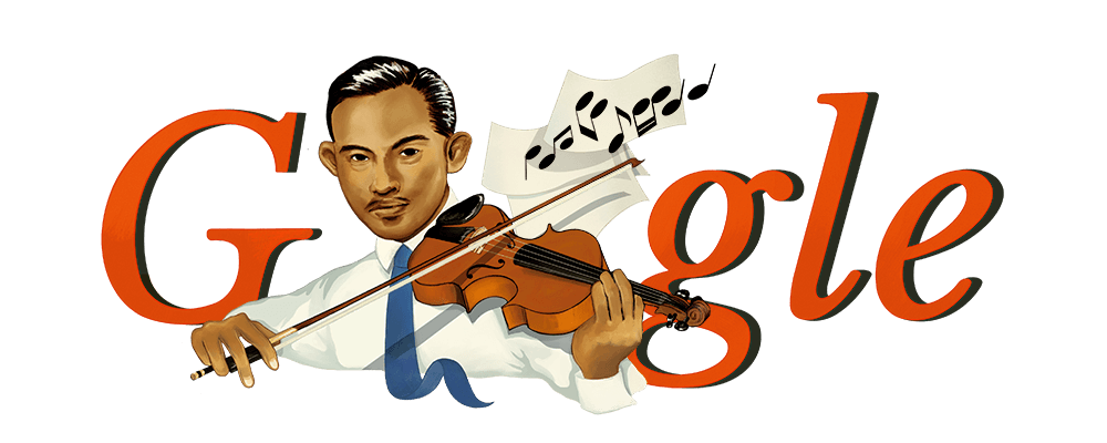 Hari Pahlawan 10 November, Ismail Marzuki Tampil di Google Doodle