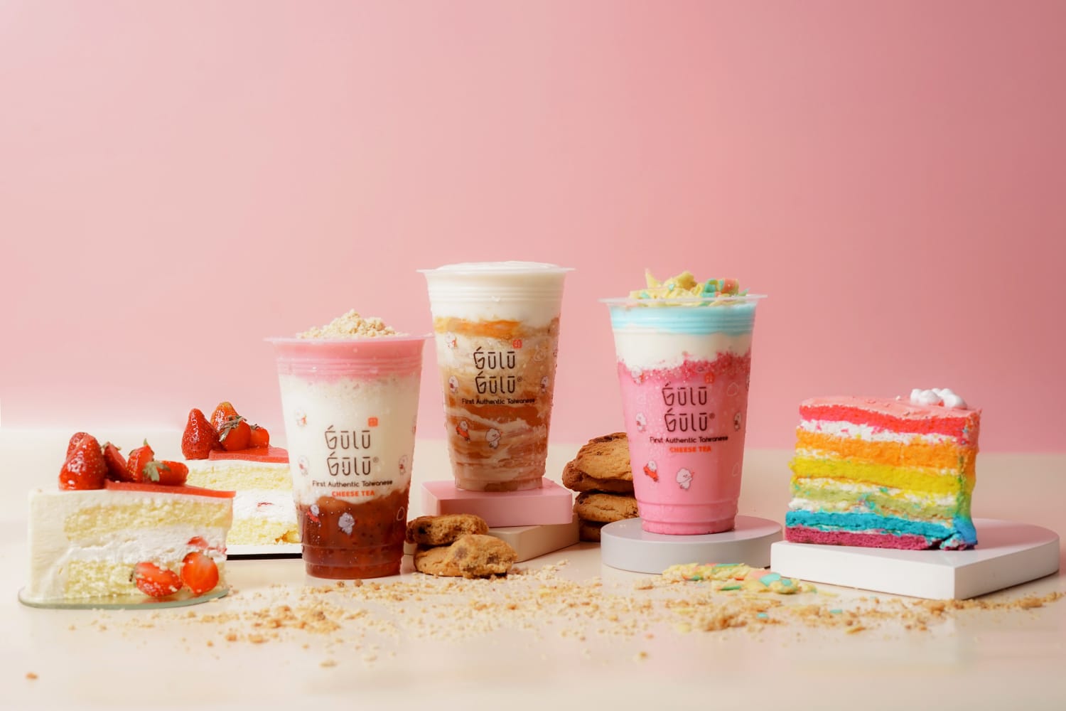 Unik! Gulu Gulu Kreasikan Kue dalam Minuman Jadi Instagrammable