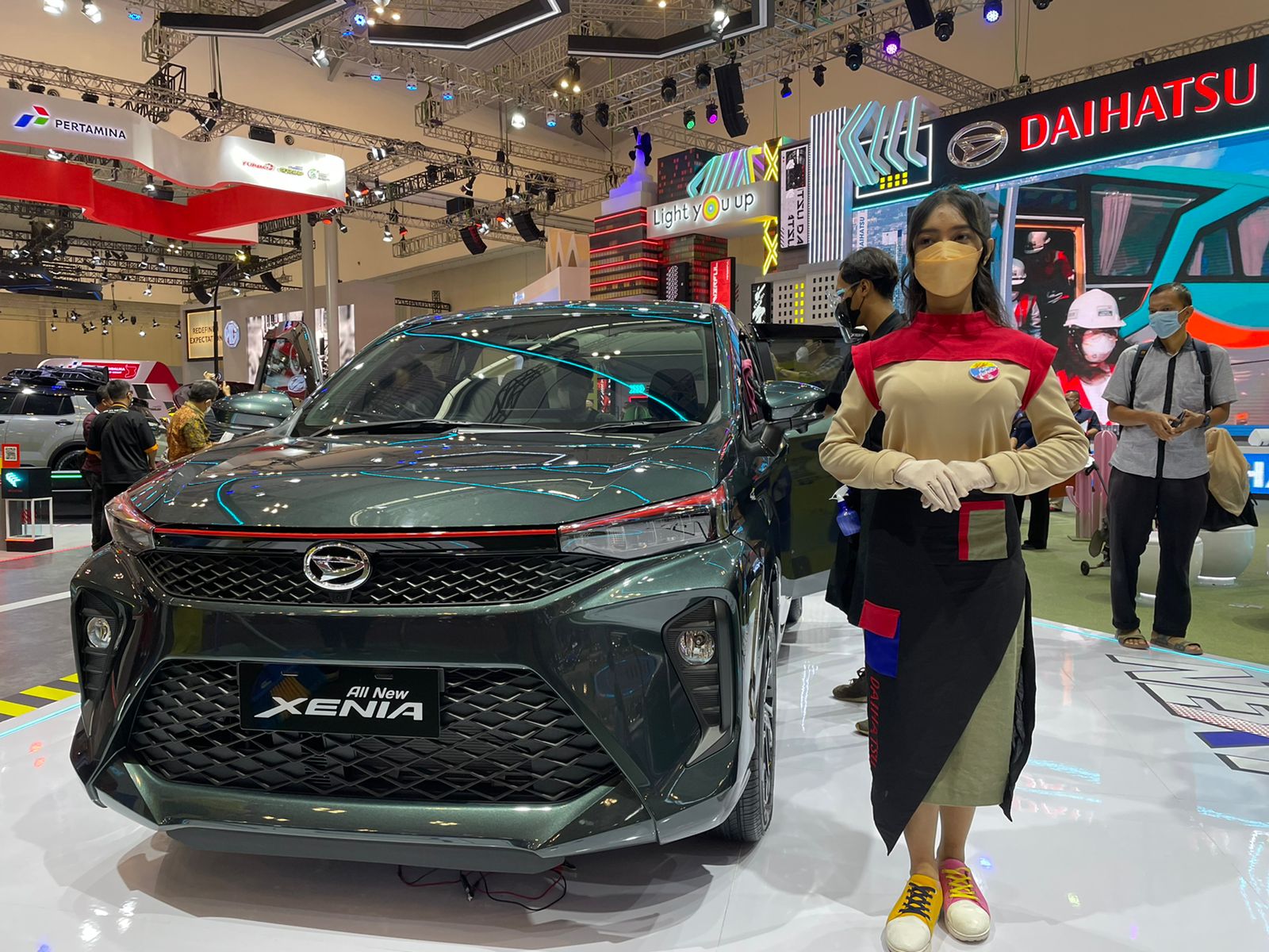 Mengintip Gagahnya Daihatsu All New Xenia di GIIAS 2021