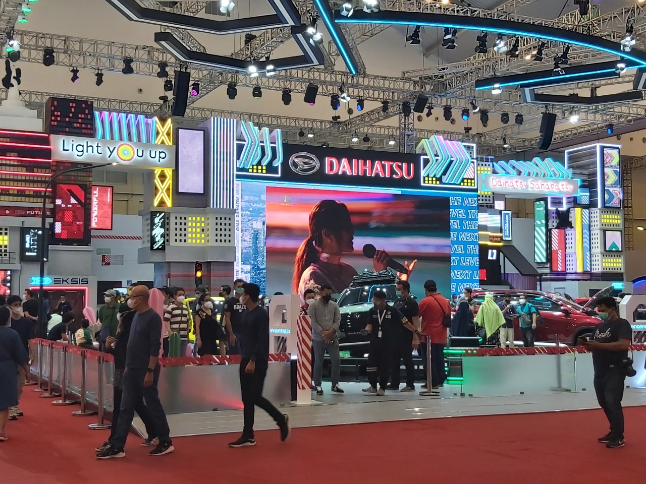 Booth Daihatsu Hadirkan Keseruan Lewat Media Digital di GIIAS 2021