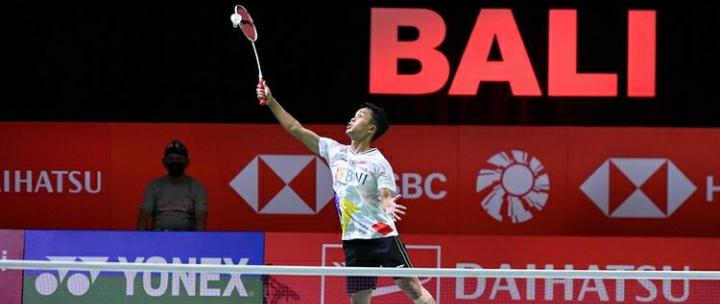 Indonesia Masters 2021: Anthony Ginting Kalah dari Thailand