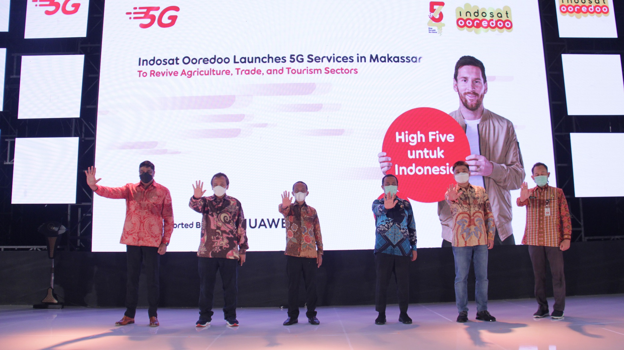 Indosat Ooredoo Luncurkan Layanan 5G di Makassar