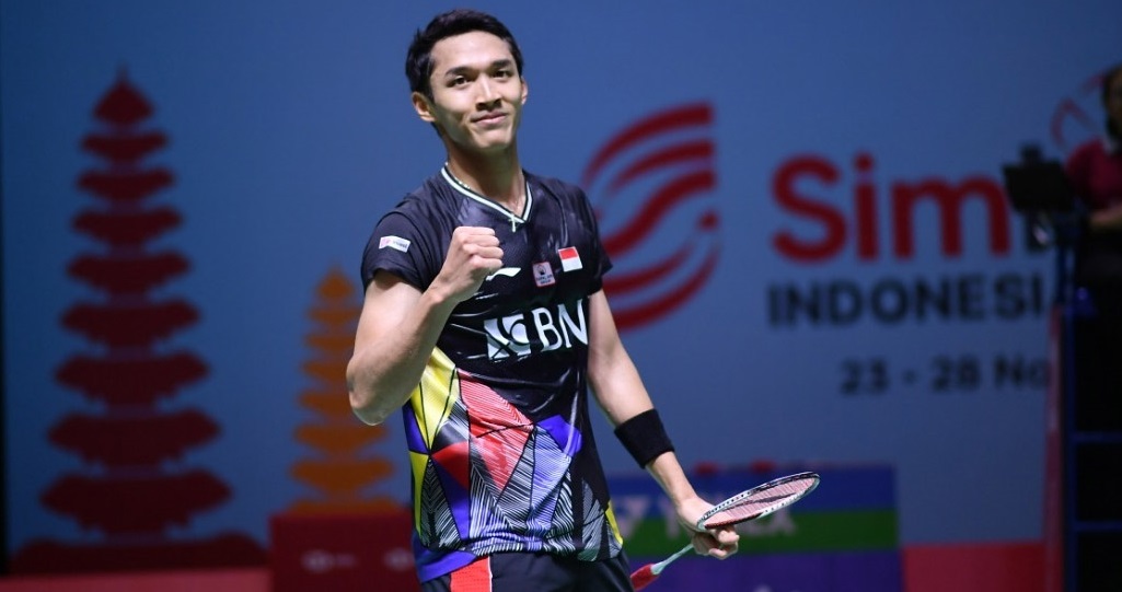 Jonatan Christie Tantang Anders Antonsen di Perempatfinal Indonesia Open 2021