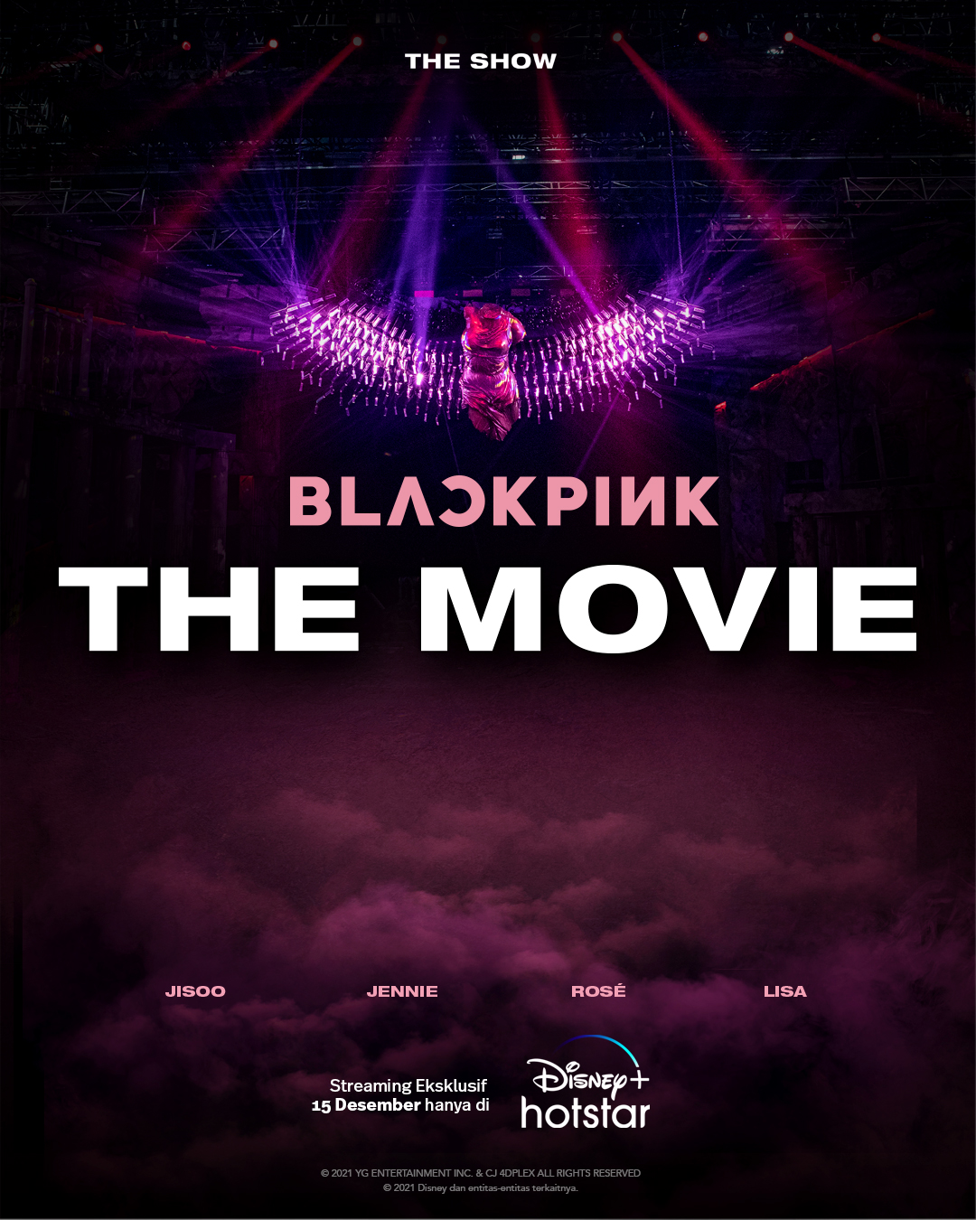 BLACKPINK: The Movie Tayang di Disney+ Hotstar 15 Desember