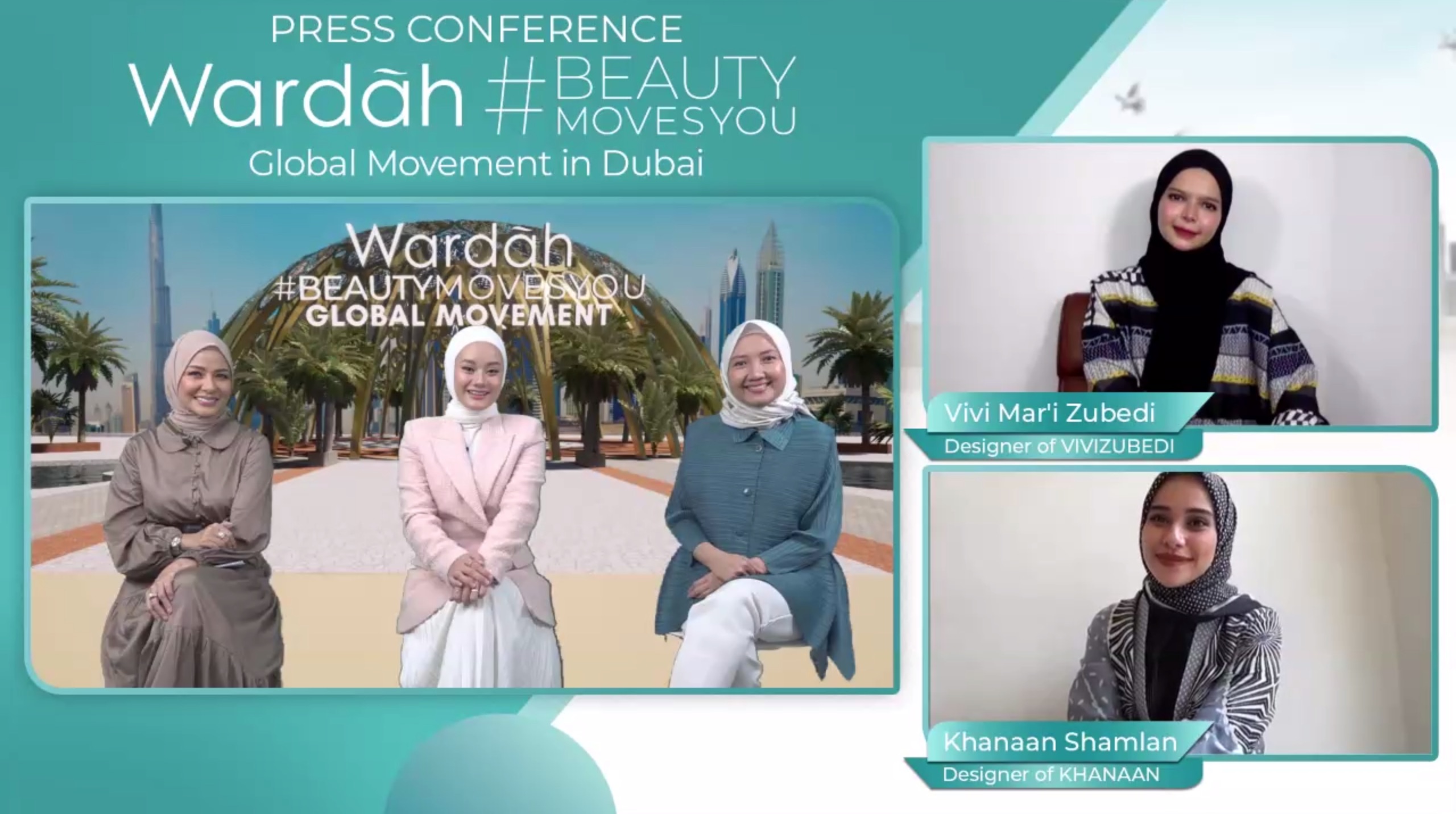 Wardah Sukses Sebar Kampanye 'Beauty Moves You' di Dubai