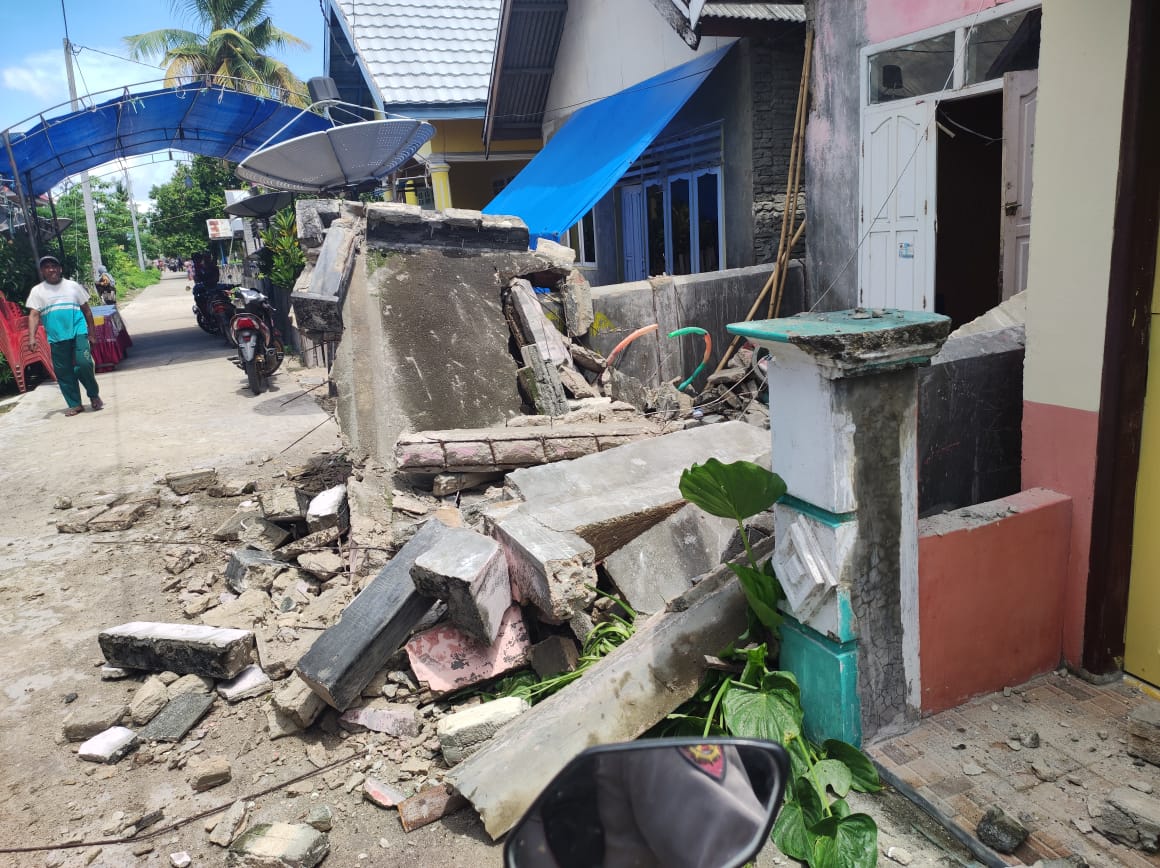 230 Rumah Rusak Akibat Gempa Magnitudo 7,5 Guncang Flores Timur