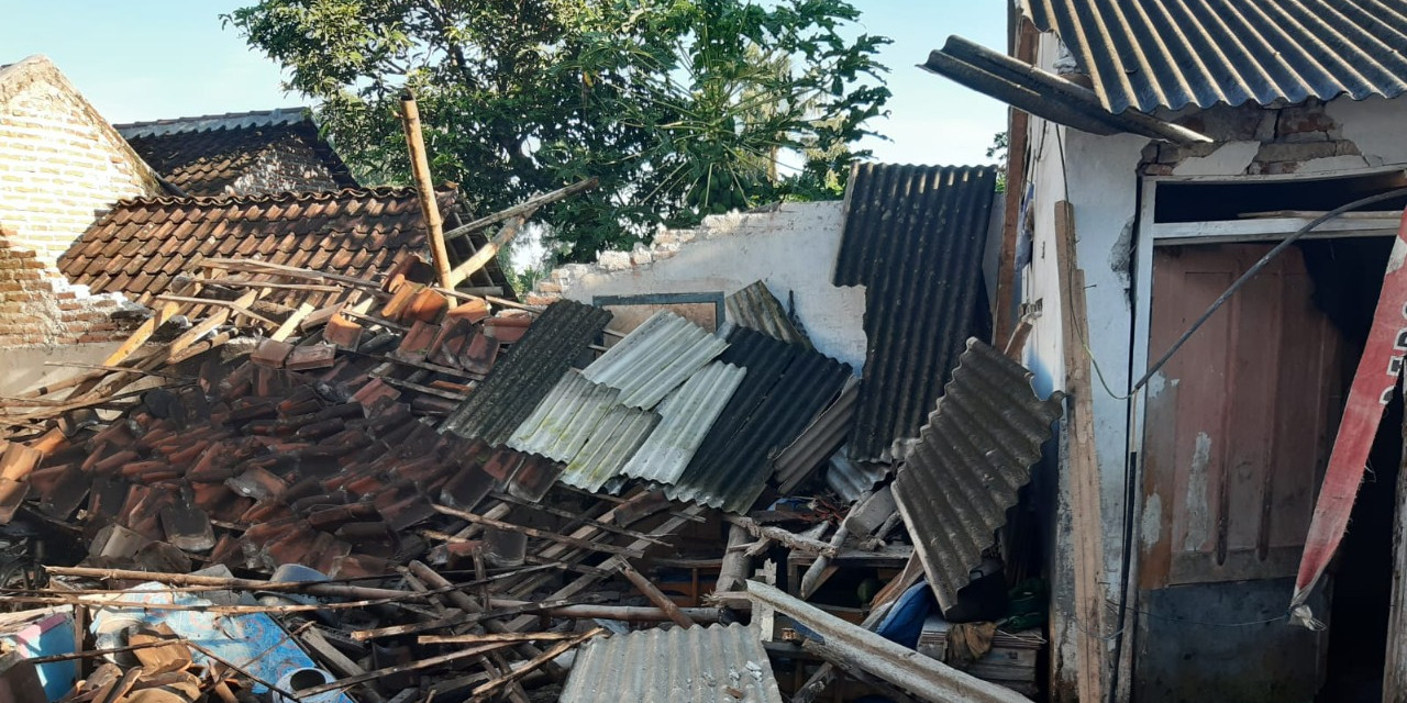 BPBD Jember Sebut Puluhan Bangunan Rusak Akibat Gempa M 5,1