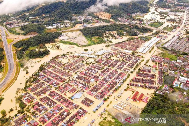 Malaysia Banjir, Curah Hujan Sehari Setara Sebulan Diduga Jadi Sebab