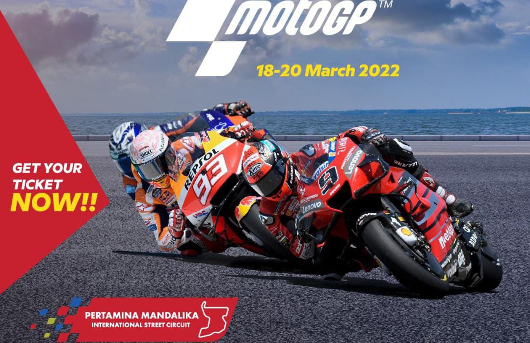 Tiket MotoGP Mandalika 2022 Mulai Dijual, Ini Daftar Harganya!