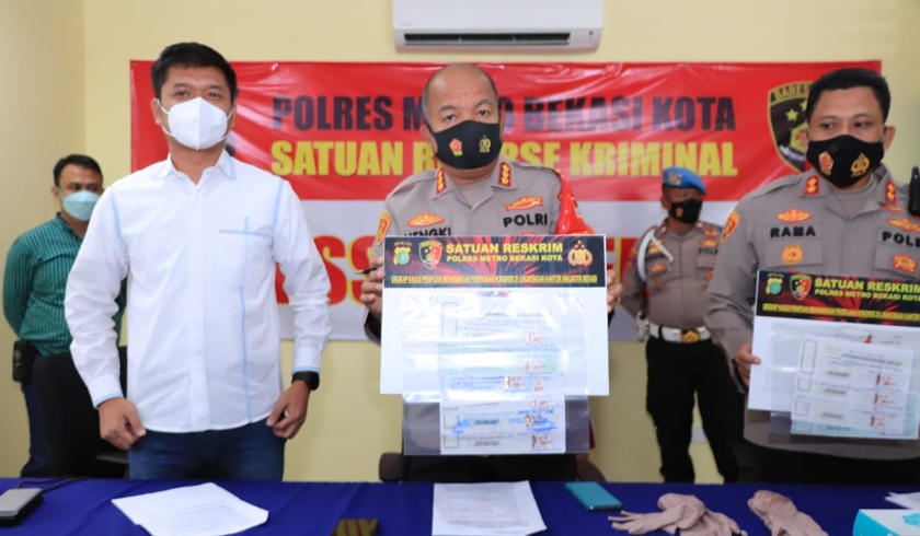 Raup Rp 250 Juta Hasil Menipu, Calo Lowongan Kerja di Bekasi Diciduk Polisi