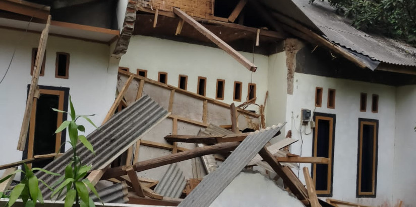 Data Terbaru BPBD Pandeglang: 1.100 Rumah Warga Rusak Akibat Gempa