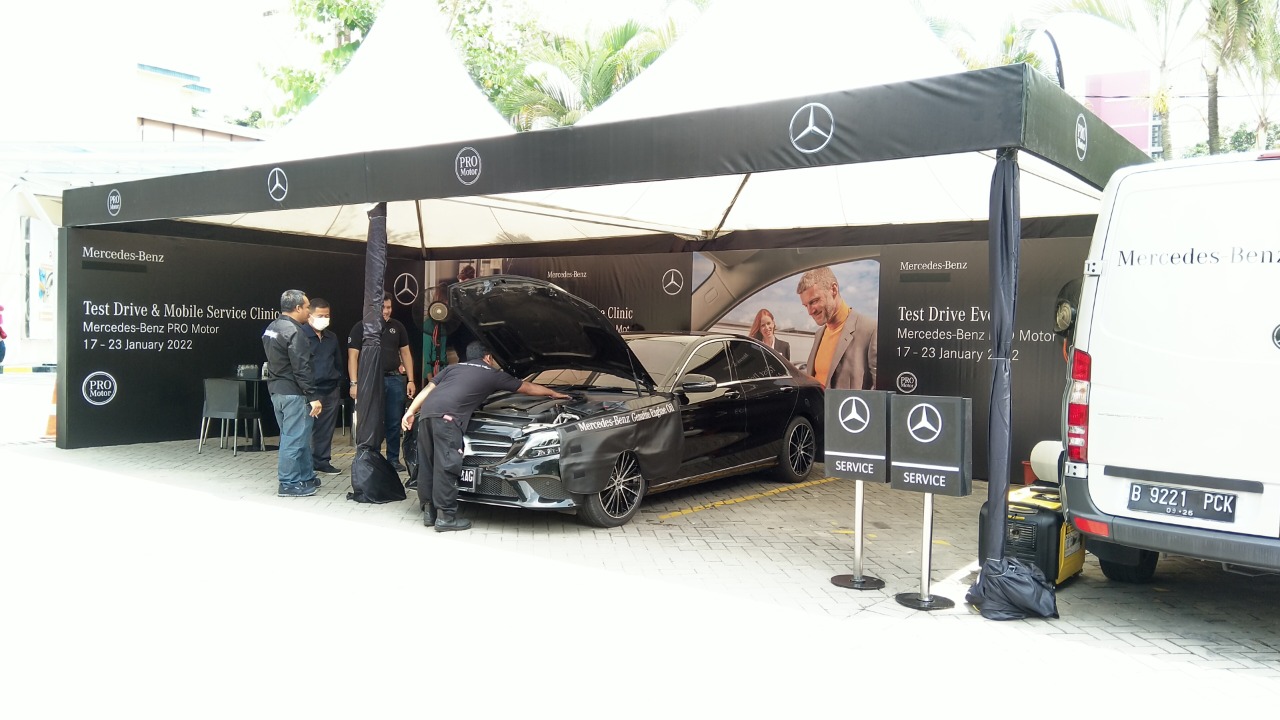 Mercedes-Benz Gelar Mobile Service Clinic dan Test Drive untuk Warga Bogor