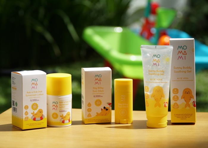 3 Sunscreen Baru Momami Lindungi si Kecil dari Bahaya Sinar UV 