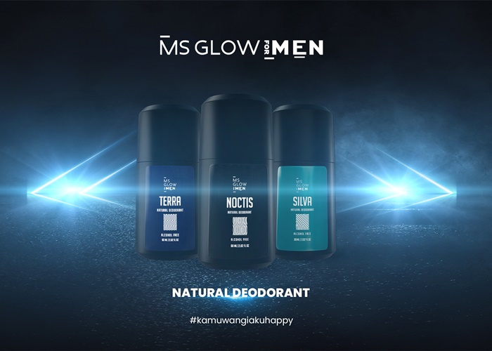 MS Glow For Men Rilis 3 Deodoran Baru Anti Iritasi dan Bebas Alkohol