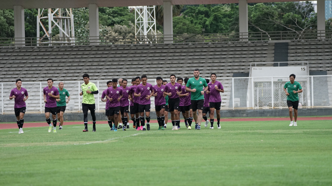Timnas  Indonesia U-23 Menuju Kamboja dengan Pesawat Carter
