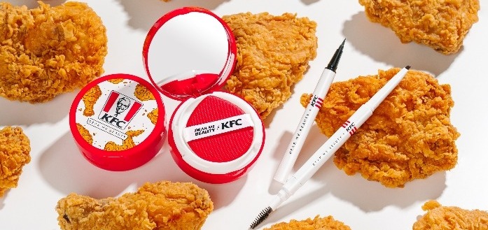 Usai Skincare, Dear Me Beauty X KFC Bikin Produk Makeup
