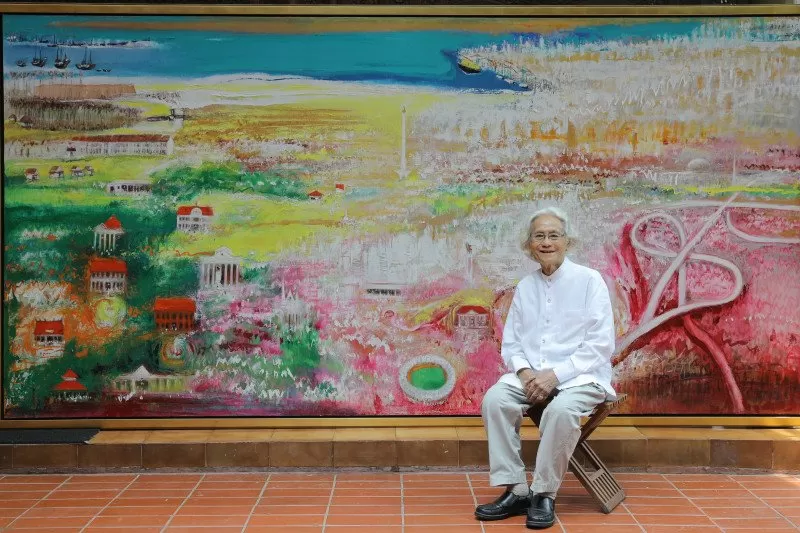 Maestro Lukis Srihadi Soedarsono Meninggal Dunia