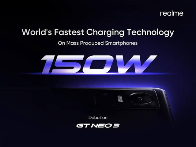 Realme GT Neo3 Bawa Fast Charging 150W, Isi 50% Baterai Cuma 5 Menit