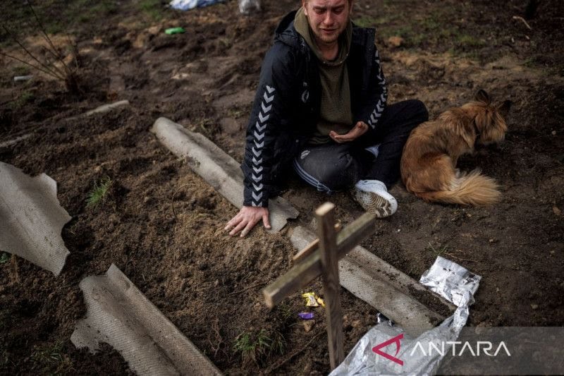 Pembantaian Ratusan Warga Sipil di Bucha, Ukraina Tuding Rusia Dalangnya
