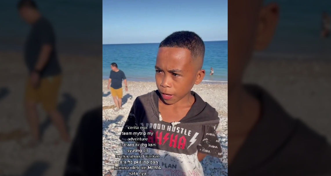 Viral Bocah NTT Jago Teknik Fotografi, Netizen Sebut Bakat Alami