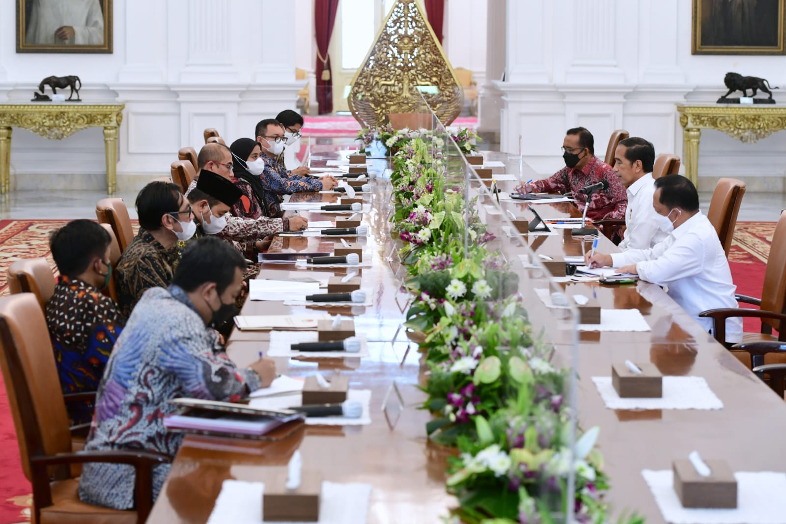 Bertemu Pimpinan KPU, Jokowi Sampaikan 6 Arahan untuk Pemilu 2024
