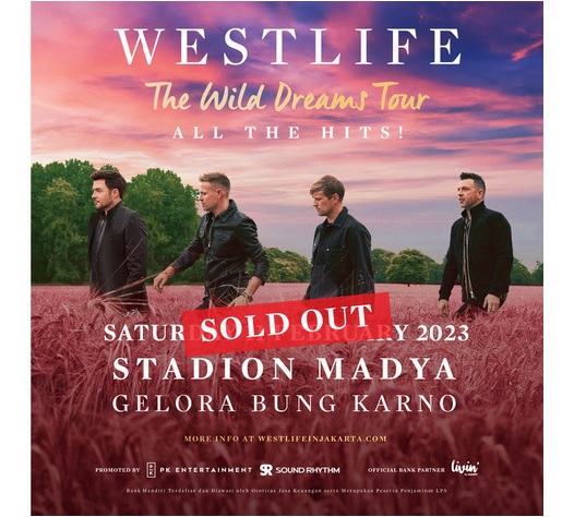 Tiket Konser Westlife 2023 Habis Terjual