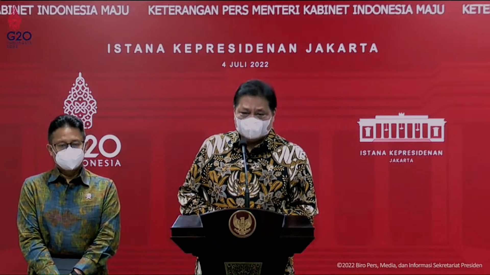 PPKM Luar Jawa-Bali Diperpanjang hingga 1 Agustus 2022