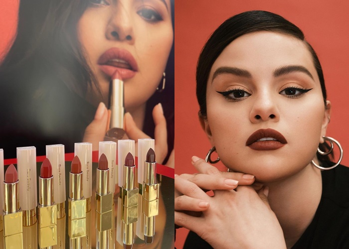 Brand Makeup Selena Gomez Rilis Lipstik dan Lip Liner Baru 