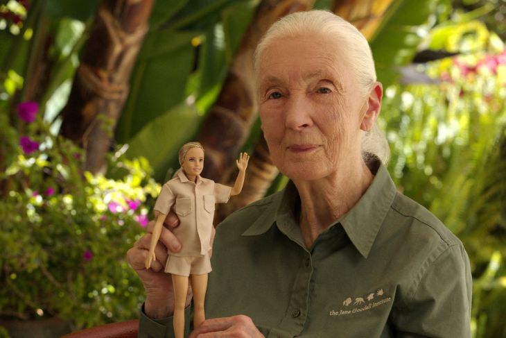 Barbie Luncurkan Boneka Edisi Khusus Ahli Primata Jane Goodall