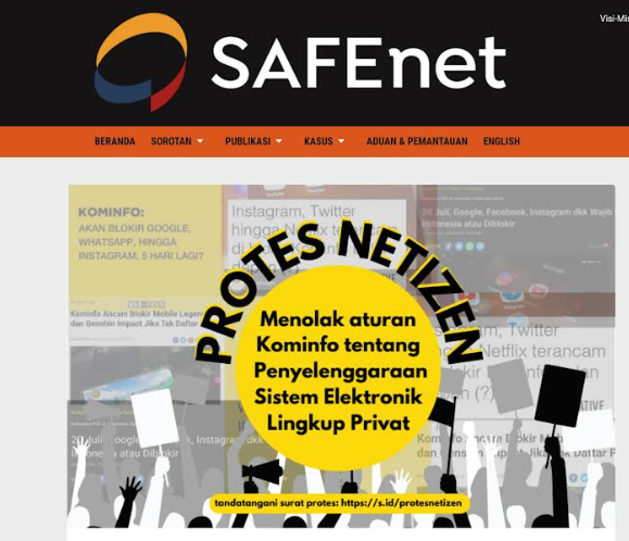 Petisi Online Tolak Aturan PSE Kominfo Didukung Ribuan Orang