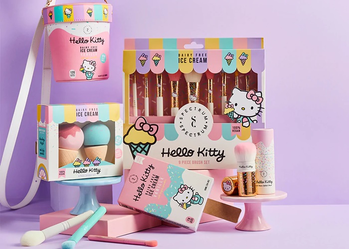 Hello Kitty dan Es Krim Berpadu dalam Koleksi Brush Menggemaskan 