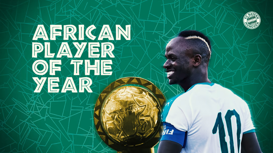 Sadio Mane Pemain Terbaik Afrika 2022