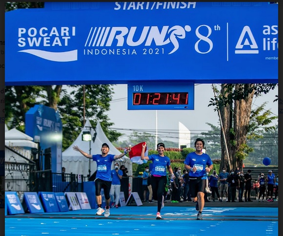 Event Marathon Pocari Sweat Run 2022 Digelar di Bandung, Intip Rutenya!